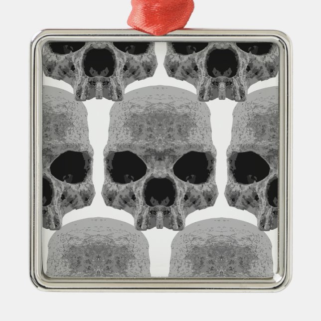 Gänsehaut Ornament Aus Metall (Vorne)
