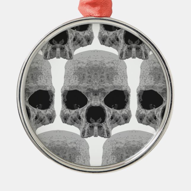 Gänsehaut Ornament Aus Metall (Vorne)