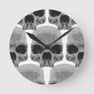 Gänsehaut Runde Wanduhr