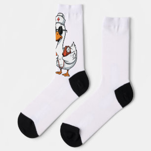 Gänseschwester Handschellen Lustige Verrückte Gäns Socken