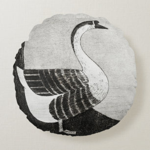 Gänsewurfkissen Rundes Kissen