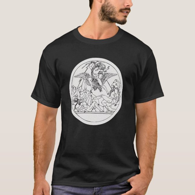 Ganymede Ganymedes Griechische Mythologie Troy Anc T-Shirt (Vorderseite)