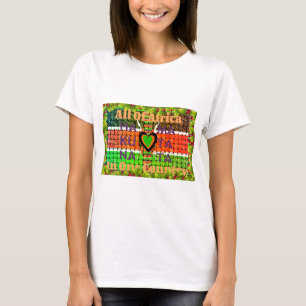 Ganz Afrika in einem Land. Kenya Flag T-Shirt