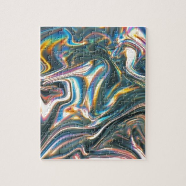 Ganz eigenhändig geschriebes Chrom Puzzle (Vertikal)