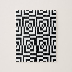 Ganz eigenhändig geschriebes verwirrtes Schwarzes Puzzle