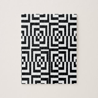 Ganz eigenhändig geschriebes verwirrtes Schwarzes Puzzle
