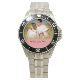 Ganz einfach, fügen Sie Ihre Fotos Weihnachten hin Armbanduhr