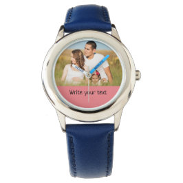 Ganz einfach, fügen Sie Ihre Fotos Weihnachten hin Armbanduhr