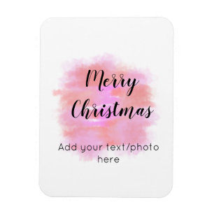 ganz einfach, fügen Sie Ihren Text Foto fröhliche Magnet