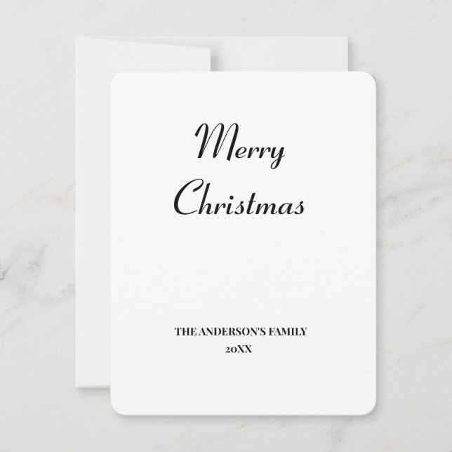 ganz einfach hinzufügen Ihre Text Weihnachten pers Mitteilungskarte (Vorderseite)