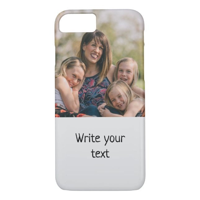 ganz einfach hinzufügen Sie Ihre Foto Weihnachten  Case-Mate iPhone Hülle (Rückseite)