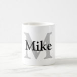 ganz einfach Ihren Namen MONOGRAM TRAUZEUGE hinzuf Kaffeetasse<br><div class="desc">Gestaltung</div>