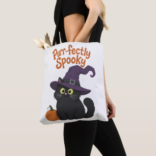 Ganz gruselig süße Halloween-Katze