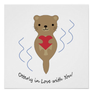 Ganz in Liebe mit Ihnen Otter Poster