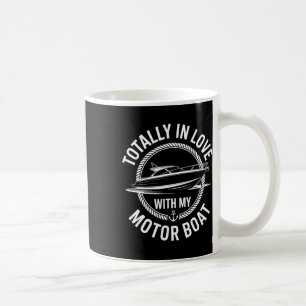 Ganz in Liebe mit meinem Motorbootführer Kaffeetasse