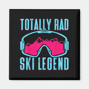 Ganz Krass, Retro Ski Goggles Vintag 80er 90er Ski Magnet