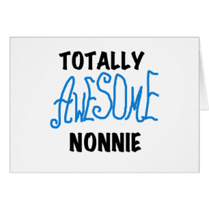 Ganz Phantastische Nonnie Blue Text Tshirts und Ge
