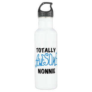 Ganz Phantastische Nonnie Blue Text Tshirts und Trinkflasche