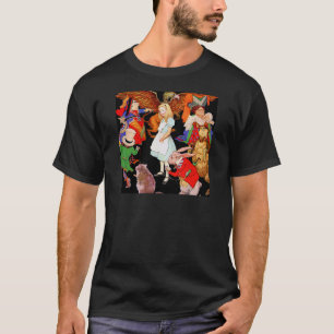 GANZ ÜBER ALICEN IM WUNDERLAND T-Shirt