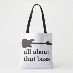 "Ganz über diesen Baß" mit Bass-Gitarrengraphik