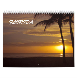 Ganz über Florida-Strände Kalender