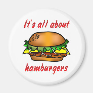 Ganz über Hamburger Magnet