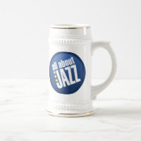 Ganz über Jazz-Tasse