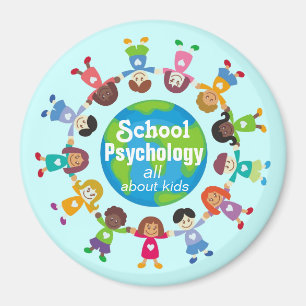 Ganz über Kinderschulpsychologie-Magneten Magnet