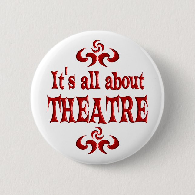 GANZ ÜBER THEATER BUTTON (Vorderseite)