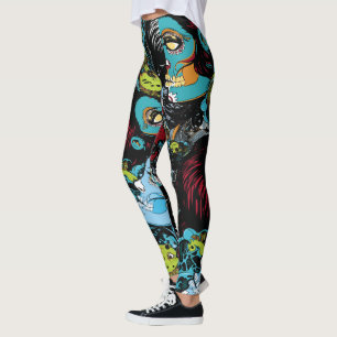 Ganz über Zombie-Leggings Leggings