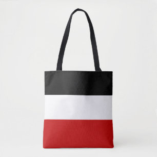 Ganz vorbei - drucken Sie Taschen-Tasche, Medium