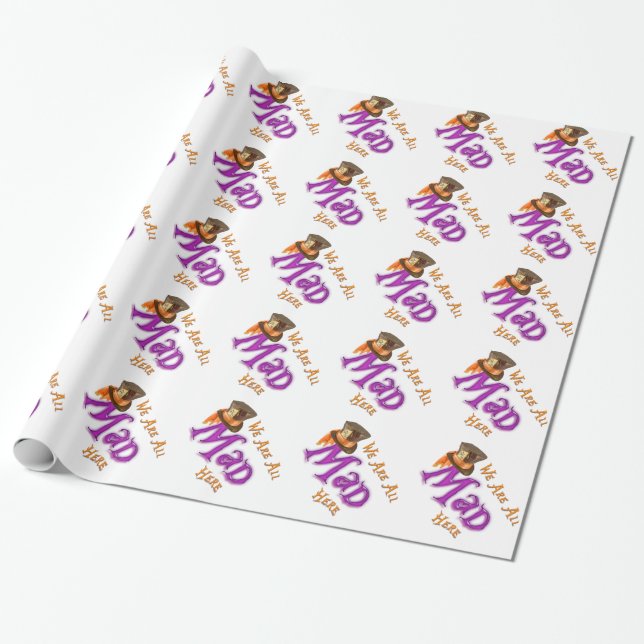Ganz wütend geschenkpapier (Ungerollt)