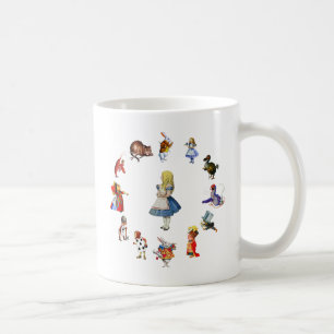 GANZE ALICE IM WUNDERLAND TASSE