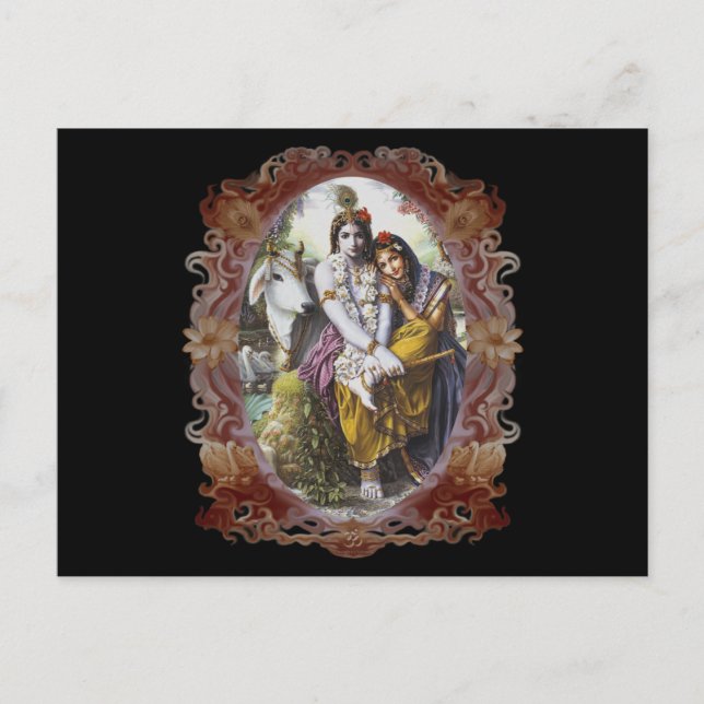 Ganze attraktive Couple Postcard Postkarte (Vorderseite)