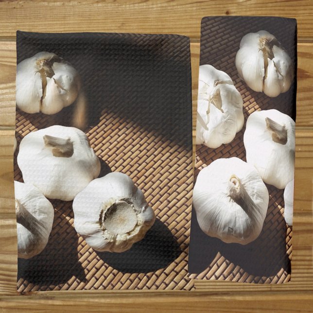 Ganze Cloud Weißer Knoblauch Geschirrtuch (Von Creator hochgeladen)