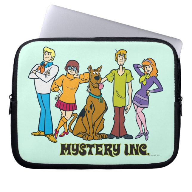 Ganze Gang 12 Mystery Inc. Laptopschutzhülle (Vorderseite)