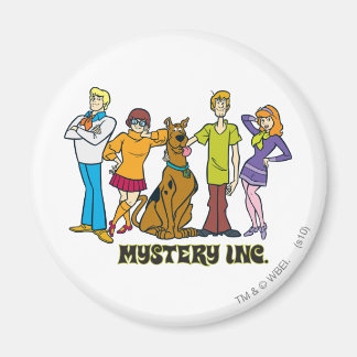 Ganze Gang 12 Mystery Inc. Magnet