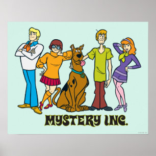 Ganze Gang 12 Mystery Inc. Poster