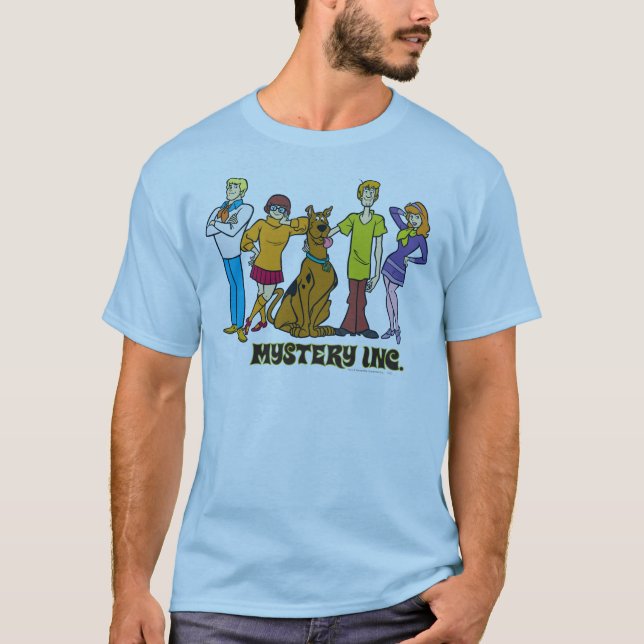 Ganze Gang 12 Mystery Inc. T-Shirt (Vorderseite)