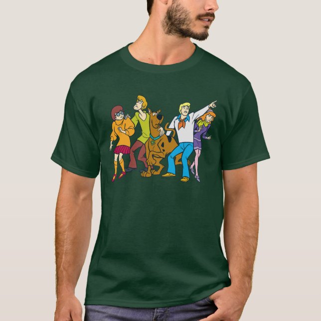 Ganze Gang 13 Mystery Inc. T-Shirt (Vorderseite)