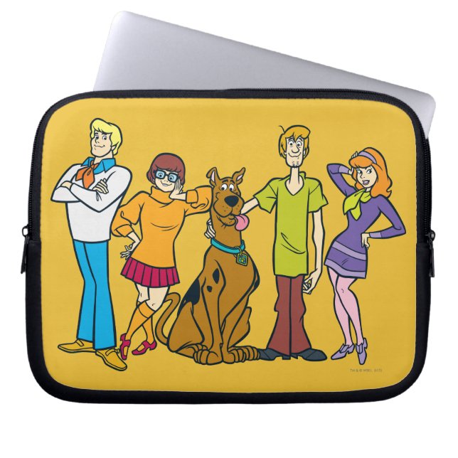 Ganze Gang 14 Mystery Inc. Laptopschutzhülle (Vorderseite)