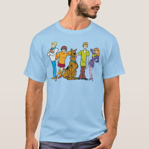 Ganze Gang 14 Mystery Inc. T-Shirt