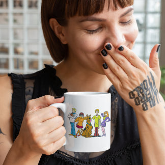 Ganze Gang 14 Mystery Inc. Tasse