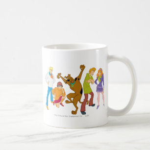 Ganze Gang 16 Mystery Inc. Kaffeetasse