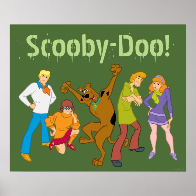 Ganze Gang 16 Mystery Inc. Poster (Vorne)