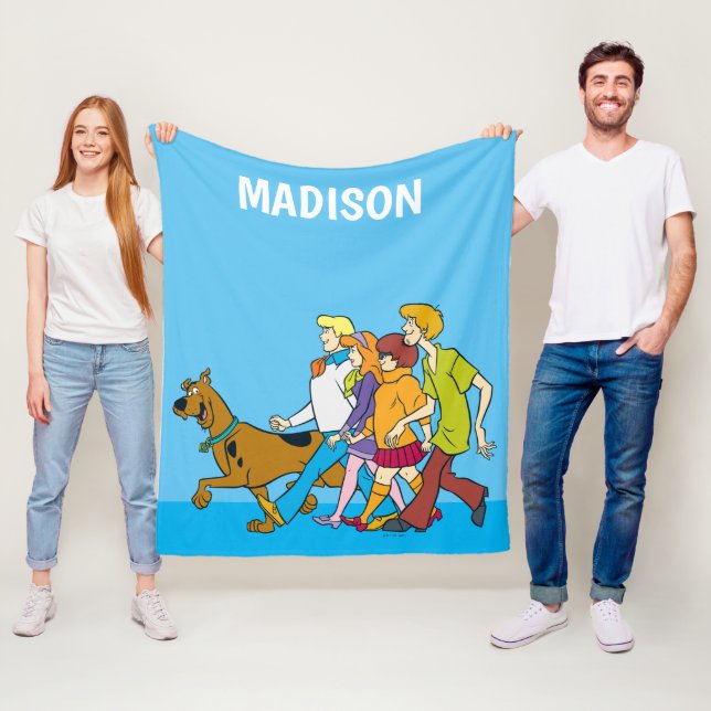 Ganze Gang 18 Mystery Inc. Fleecedecke (Beispiel)