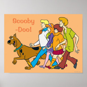 Ganze Gang 18 Mystery Inc. Poster