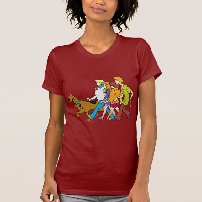 Ganze Gang 18 Mystery Inc. T-Shirt (Vorderseite)