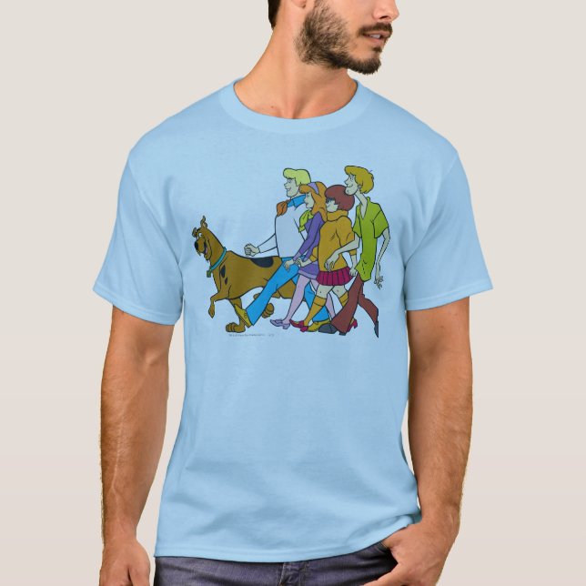 Ganze Gang 18 Mystery Inc. T-Shirt (Vorderseite)