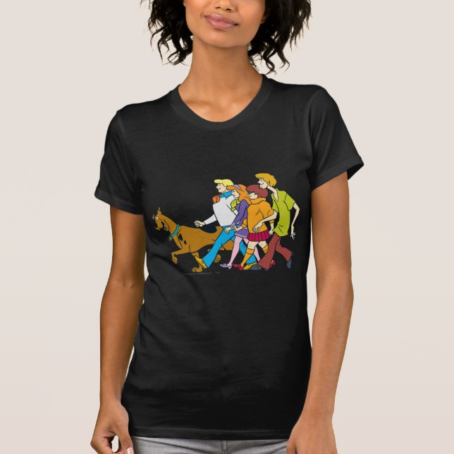 Ganze Gang 18 Mystery Inc. T-Shirt (Vorderseite)